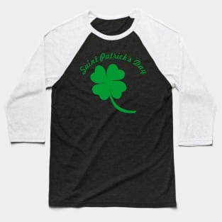 Saint Patrick's Day Baseball T-Shirt